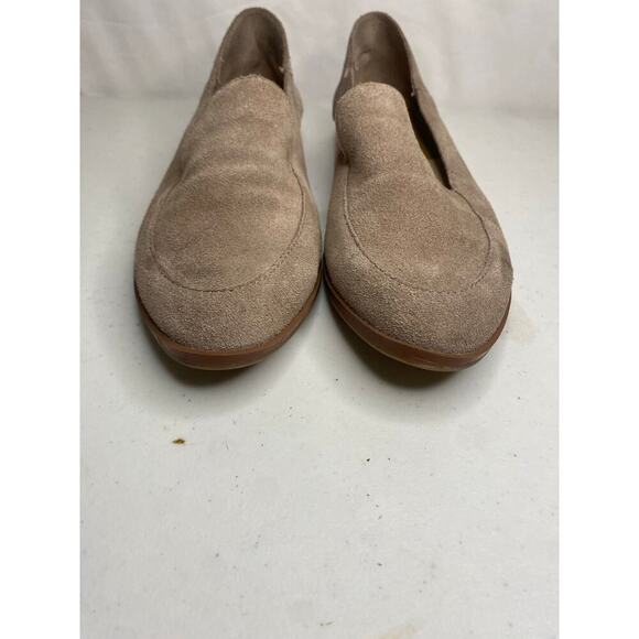 Women's Dolce Vita Loafers Slip On Calla Gray Suede Leather Work Casual Size 7 - Picture 3 of 15